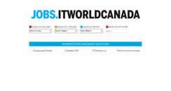 Desktop Screenshot of jobs.itworldcanada.com
